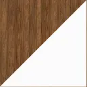 Walnut & White