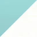 Pastel Turquoise & Satin White