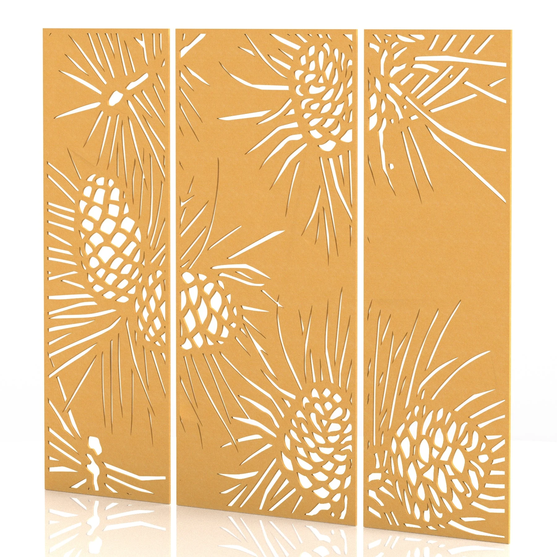 Sch! Acoustic Wall and Hanging Screen 3 Panel Set