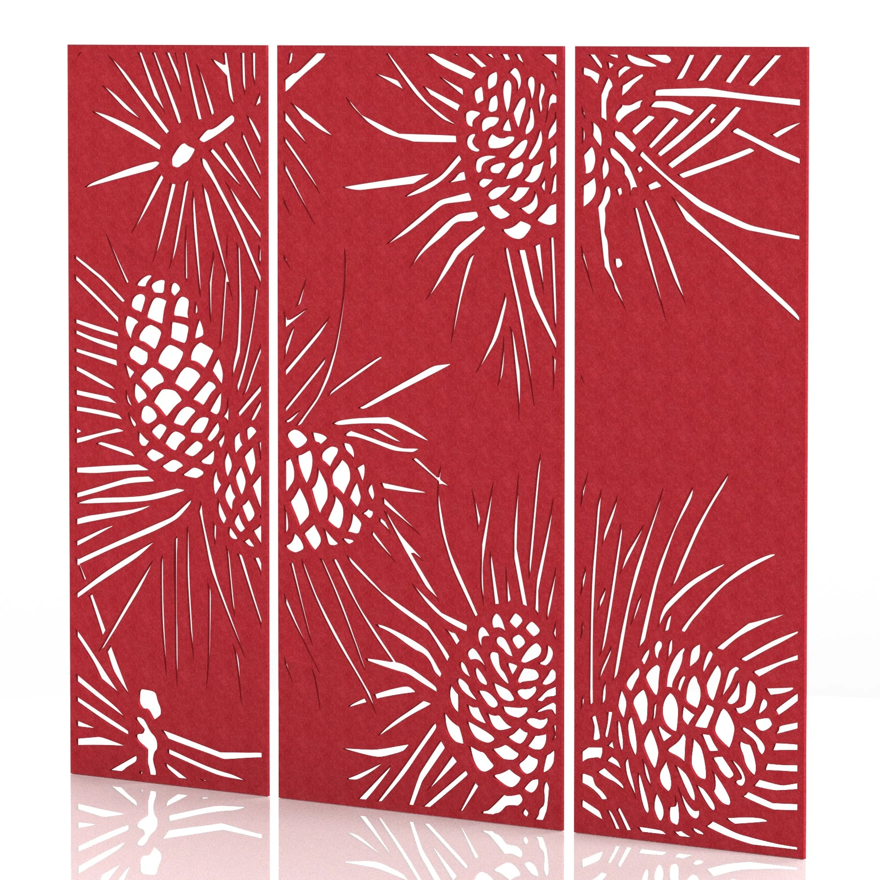 Sch! Acoustic Wall and Hanging Screen 3 Panel Set