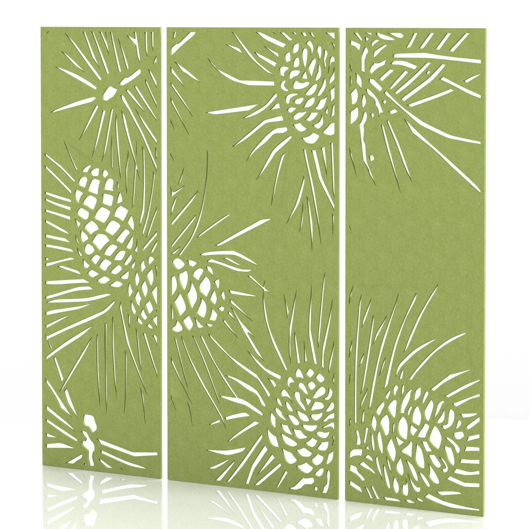 Sch! Acoustic Wall and Hanging Screen 3 Panel Set