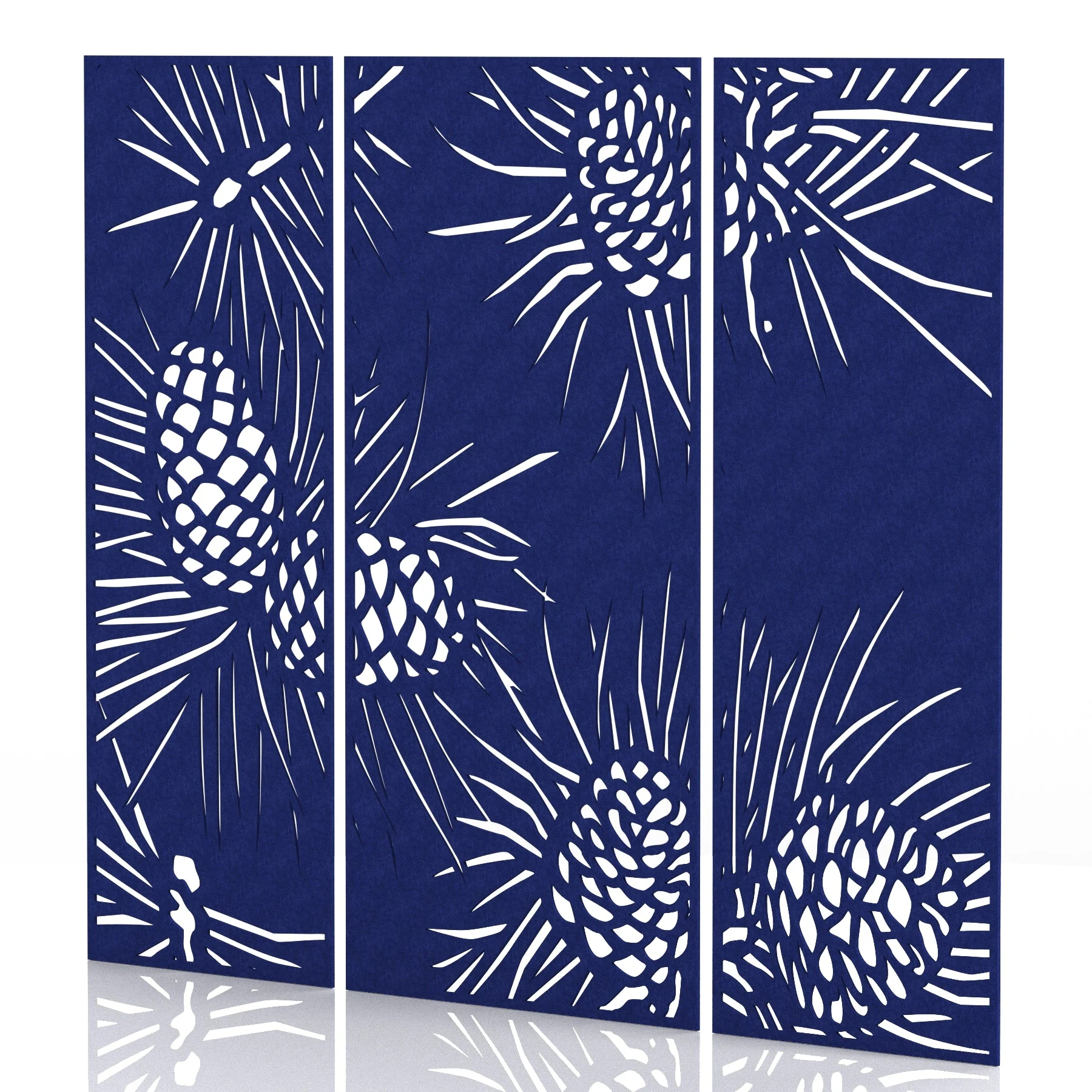 Sch! Acoustic Wall and Hanging Screen 3 Panel Set