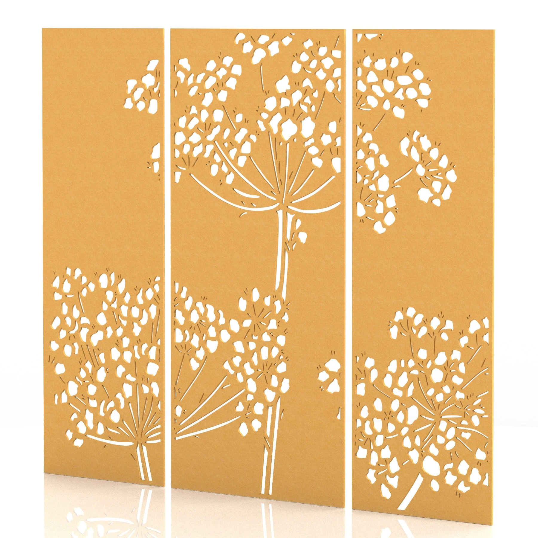 Sch! Acoustic Wall and Hanging Screen 3 Panel Set