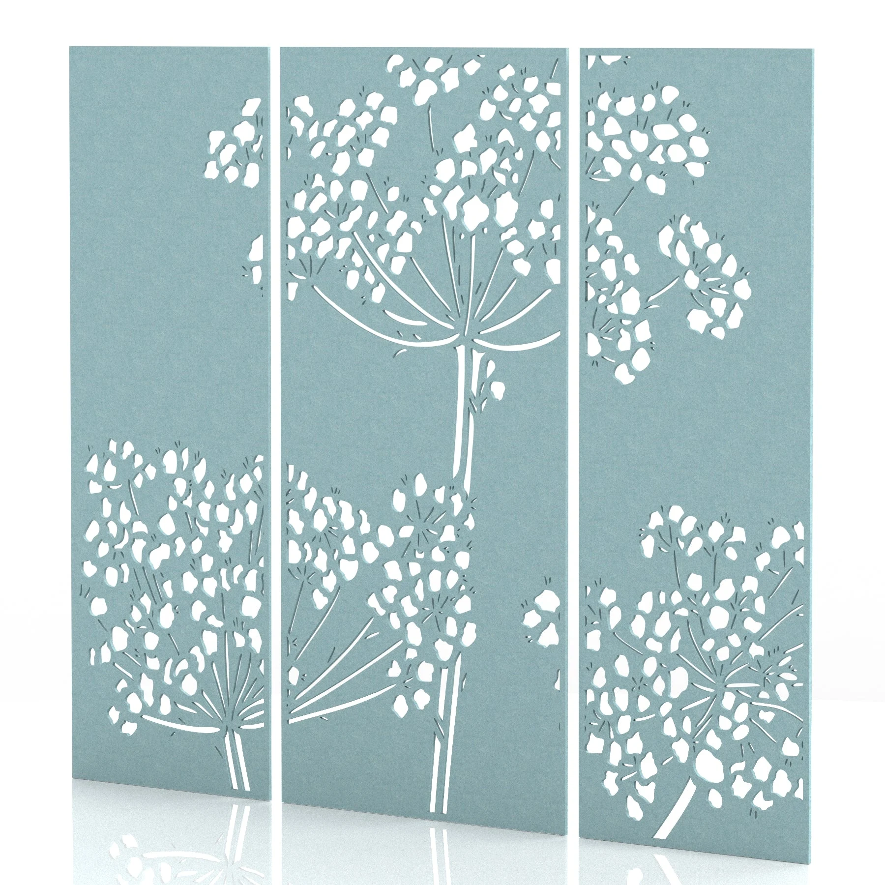 Sch! Acoustic Wall and Hanging Screen 3 Panel Set