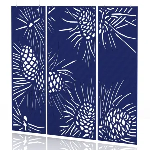 Sch! Acoustic Wall and Hanging Screen 3 Panel Set