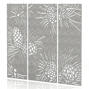 Sch! Acoustic Wall and Hanging Screen 3 Panel Set