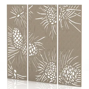 Sch! Acoustic Wall and Hanging Screen 3 Panel Set