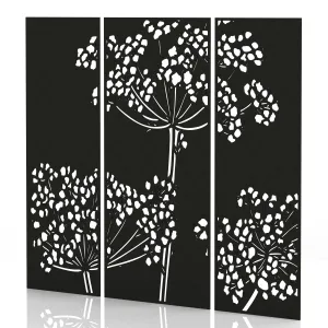 Sch! Acoustic Wall and Hanging Screen 3 Panel Set