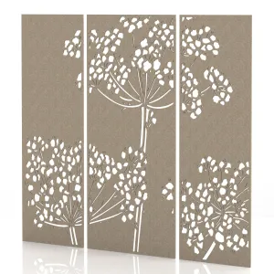 Sch! Acoustic Wall and Hanging Screen 3 Panel Set