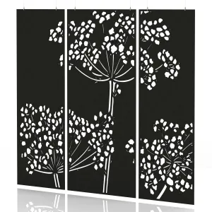 Sch! Acoustic Wall and Hanging Screen 3 Panel Set