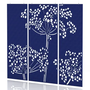Sch! Acoustic Wall and Hanging Screen 3 Panel Set