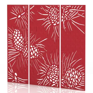 Sch! Acoustic Wall and Hanging Screen 3 Panel Set