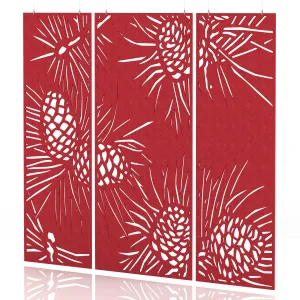 Sch! Acoustic Wall and Hanging Screen 3 Panel Set