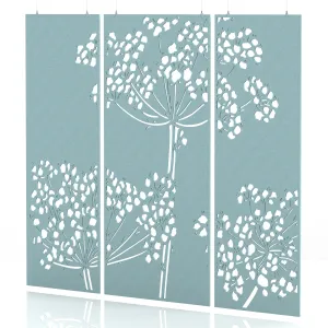Sch! Acoustic Wall and Hanging Screen 3 Panel Set
