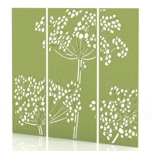 Sch! Acoustic Wall and Hanging Screen 3 Panel Set