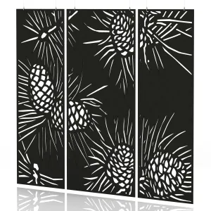 Sch! Acoustic Wall and Hanging Screen 3 Panel Set