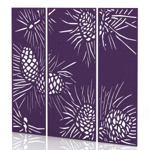 Sch! Acoustic Wall and Hanging Screen 3 Panel Set