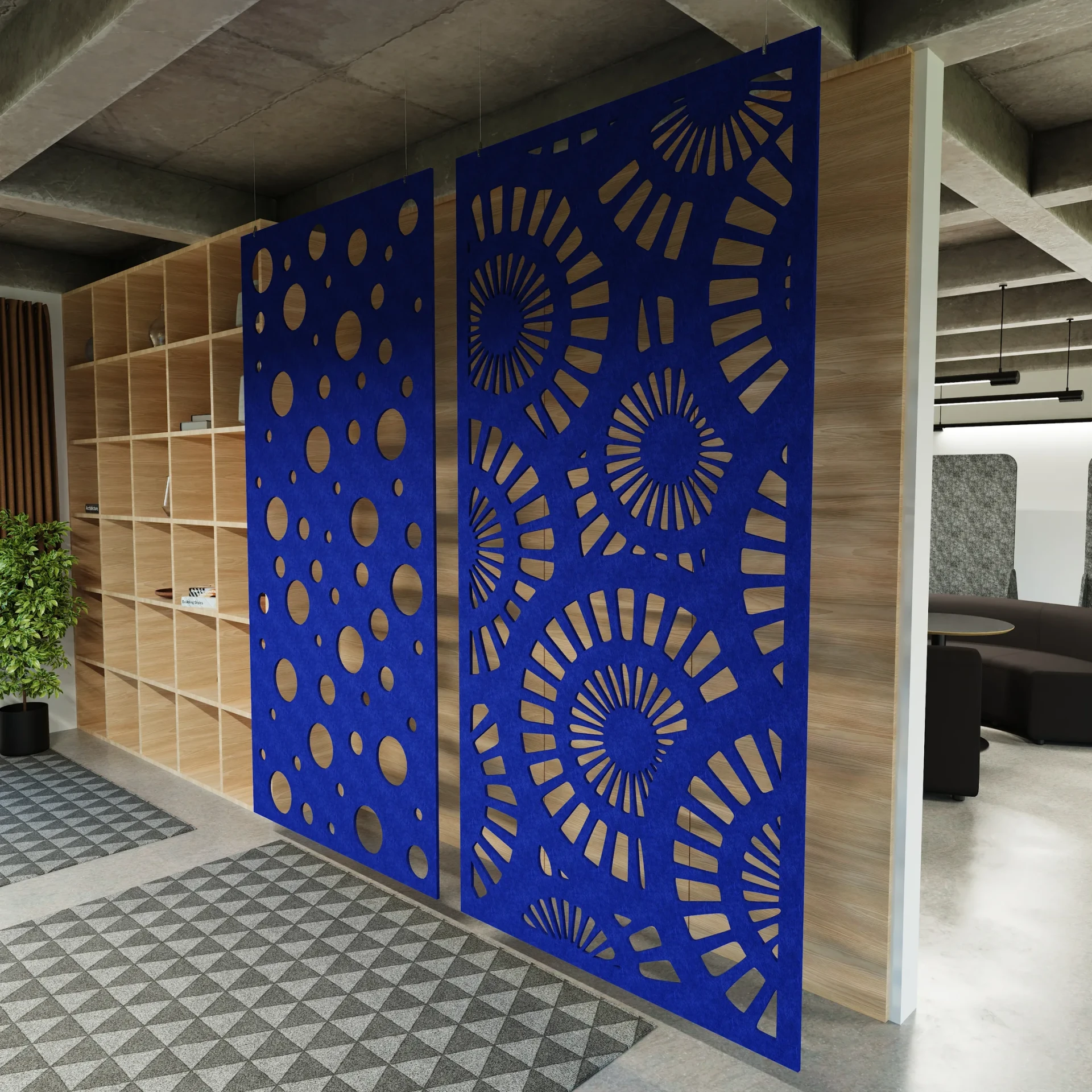 Sch! Acoustic Wall and Hanging Screens