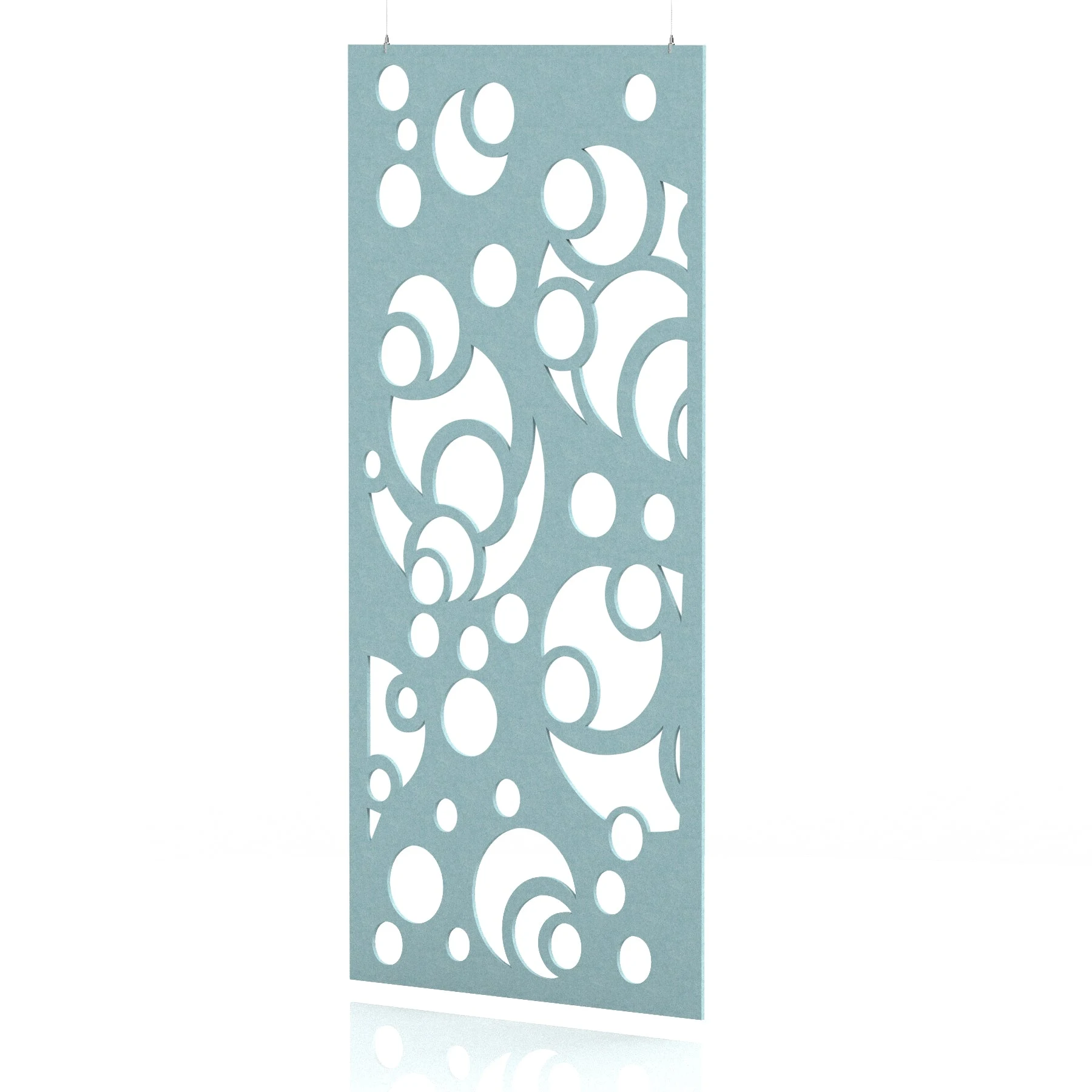 Sch! Patterned Acoustic Wall and Hanging Screen Panel