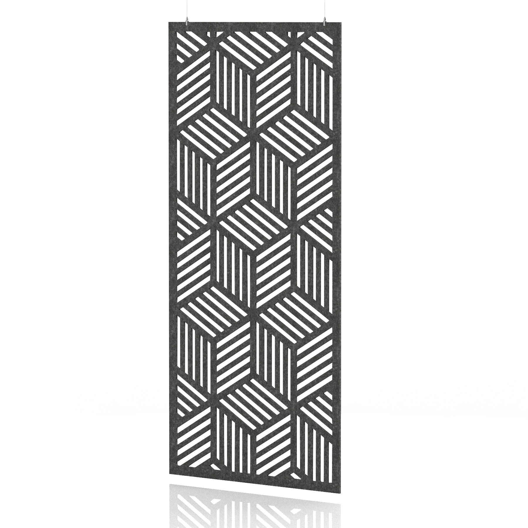 Sch! Patterned Acoustic Wall and Hanging Screen Panel