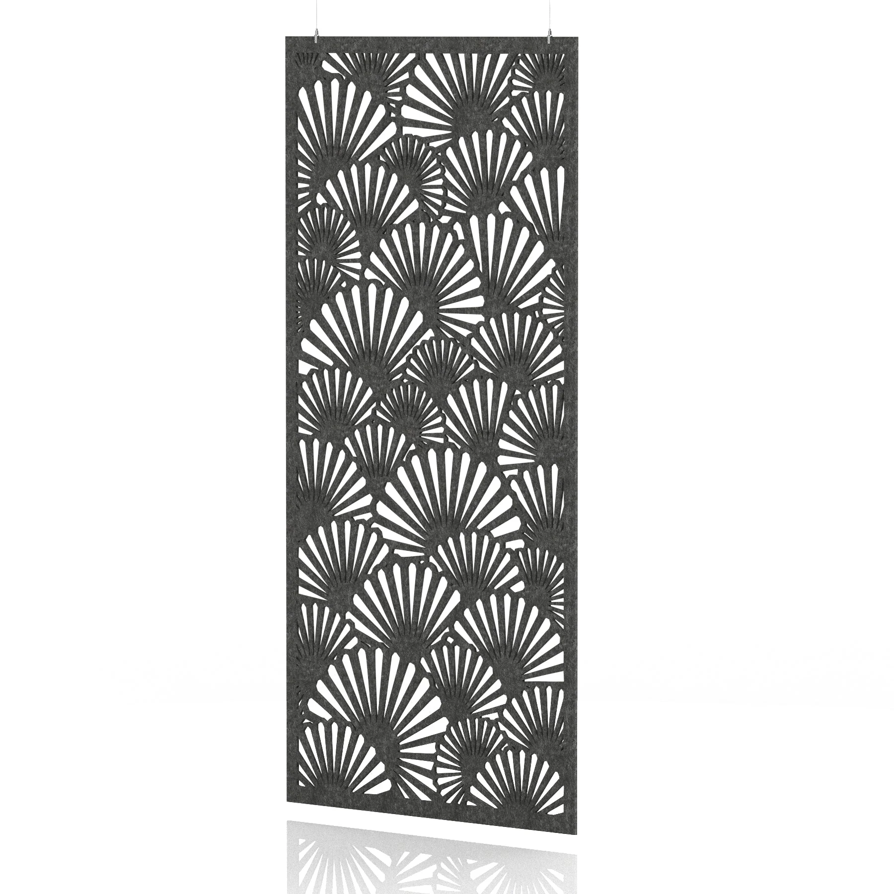 Sch! Patterned Acoustic Wall and Hanging Screen Panel