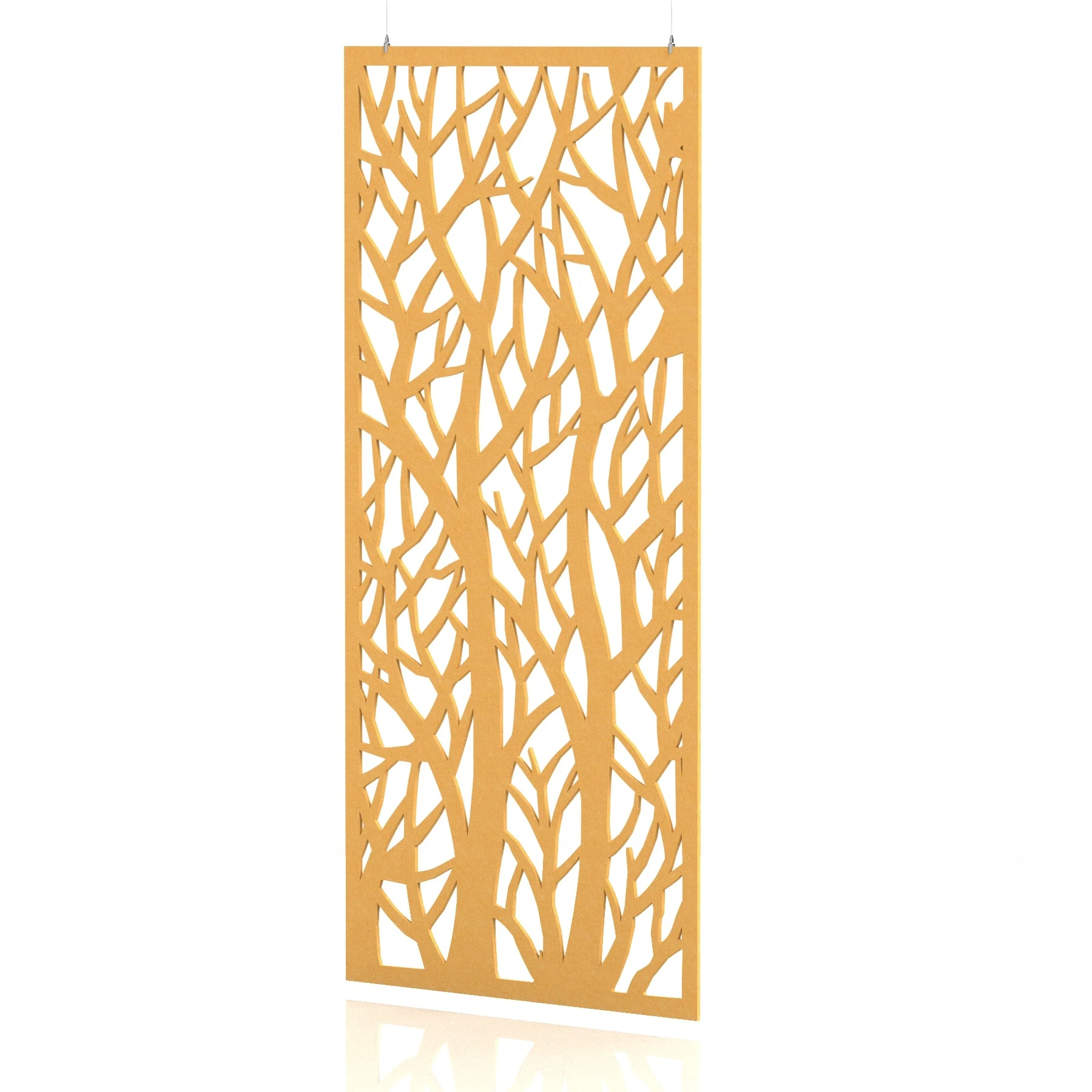 Sch! Patterned Acoustic Wall and Hanging Screen Panel