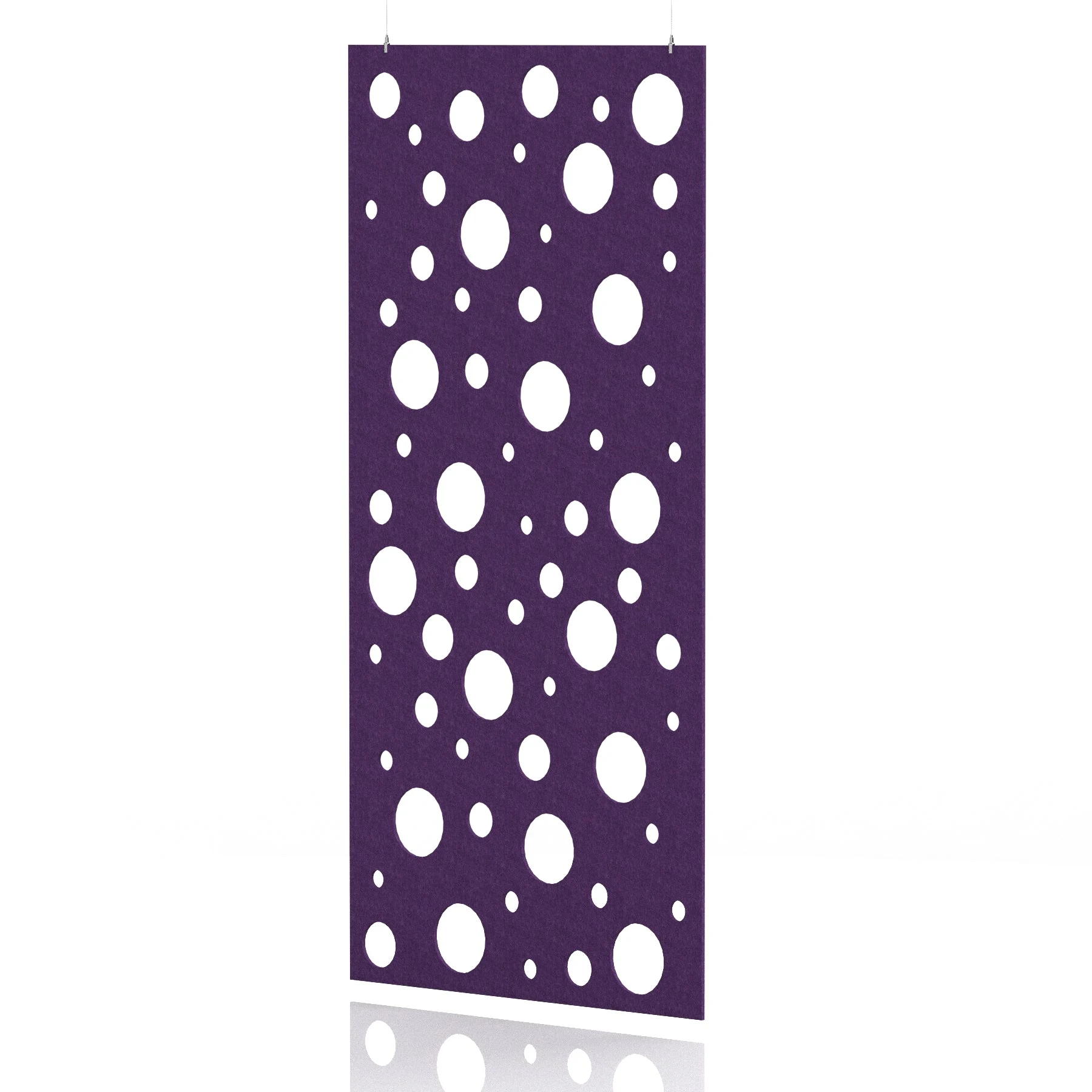 Sch! Patterned Acoustic Wall and Hanging Screen Panel