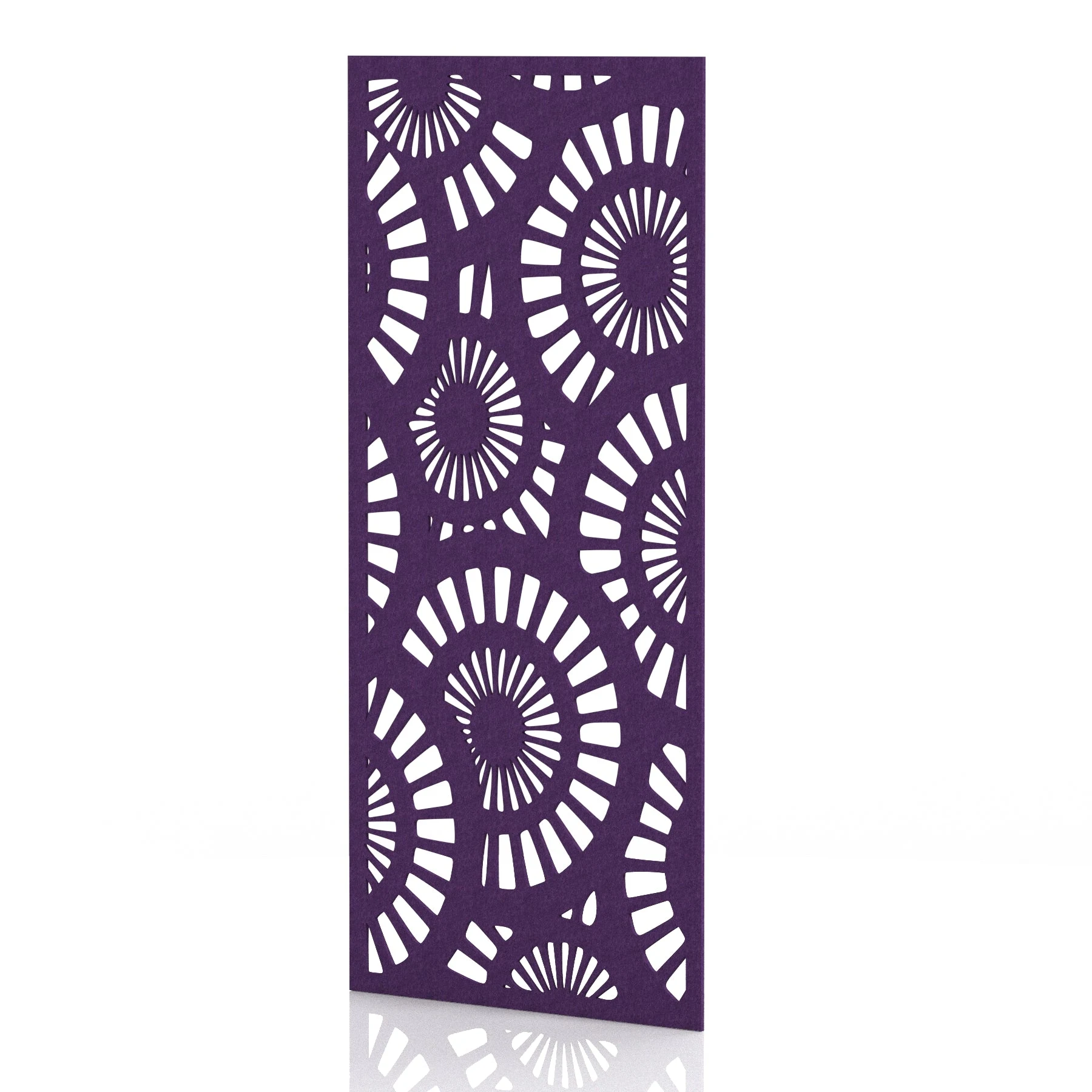 Sch! Patterned Acoustic Wall and Hanging Screen Panel