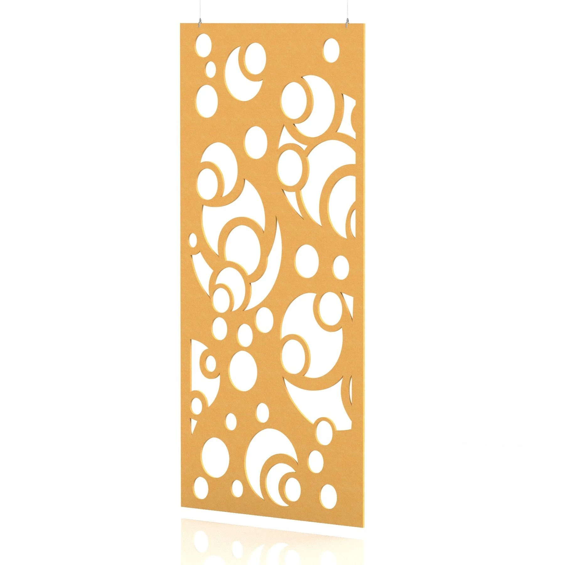 Sch! Patterned Acoustic Wall and Hanging Screen Panel