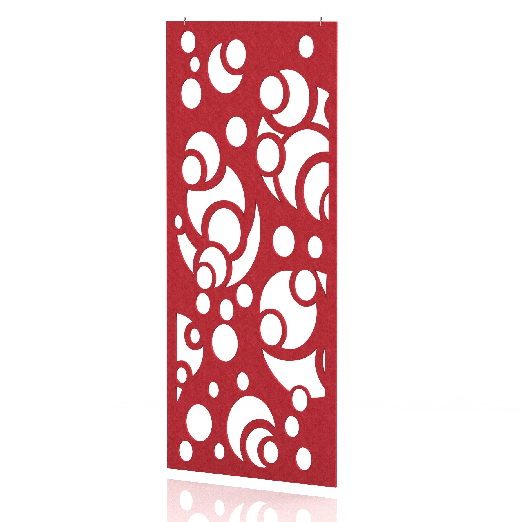 Sch! Patterned Acoustic Wall and Hanging Screen Panel
