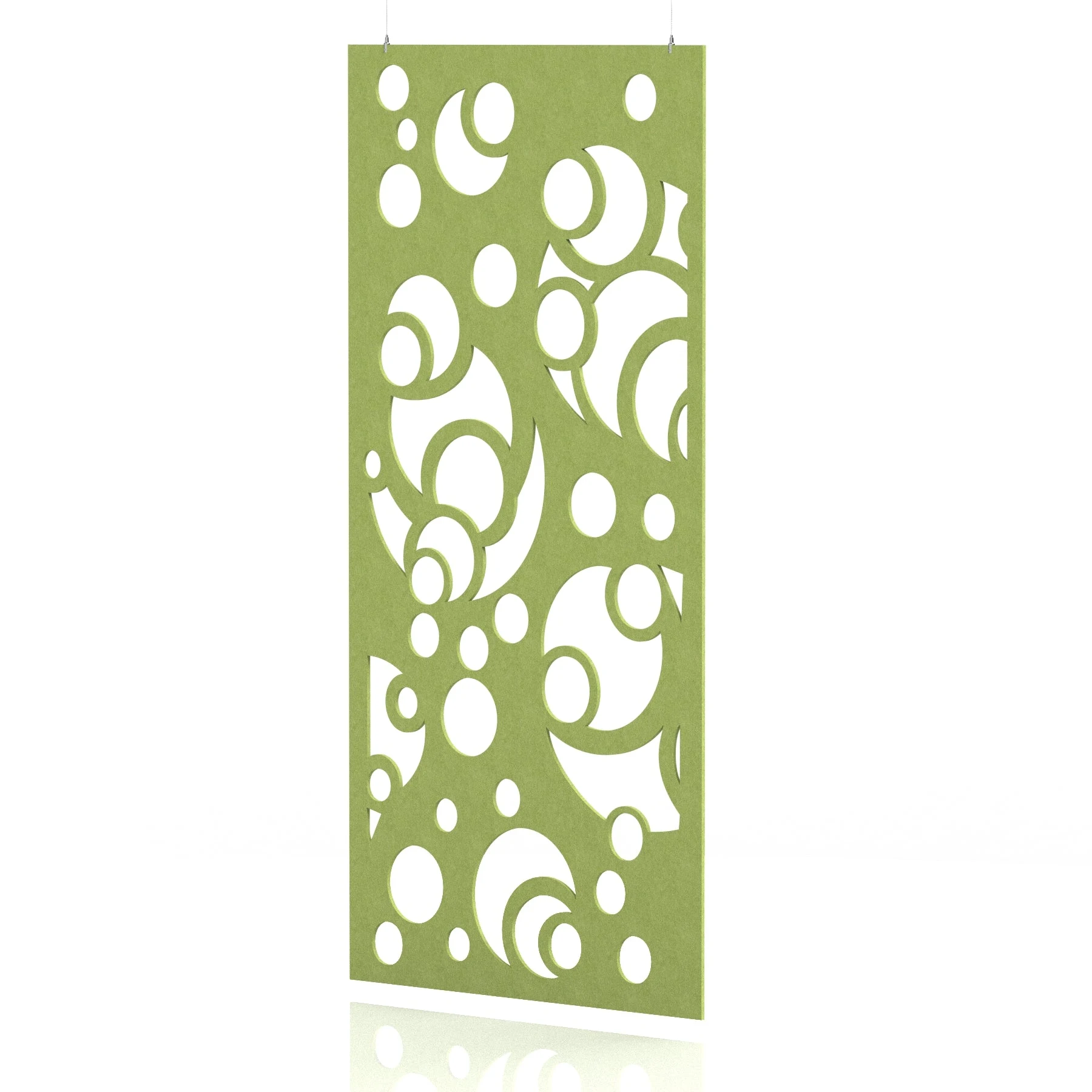 Sch! Patterned Acoustic Wall and Hanging Screen Panel