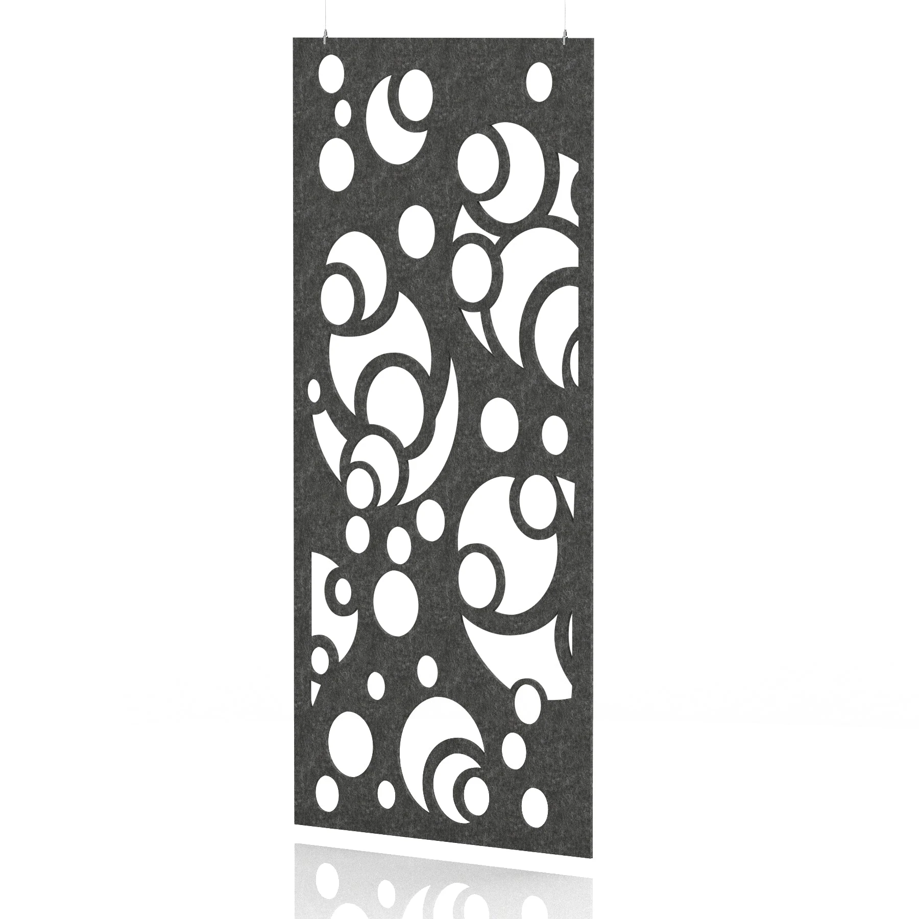 Sch! Patterned Acoustic Wall and Hanging Screen Panel