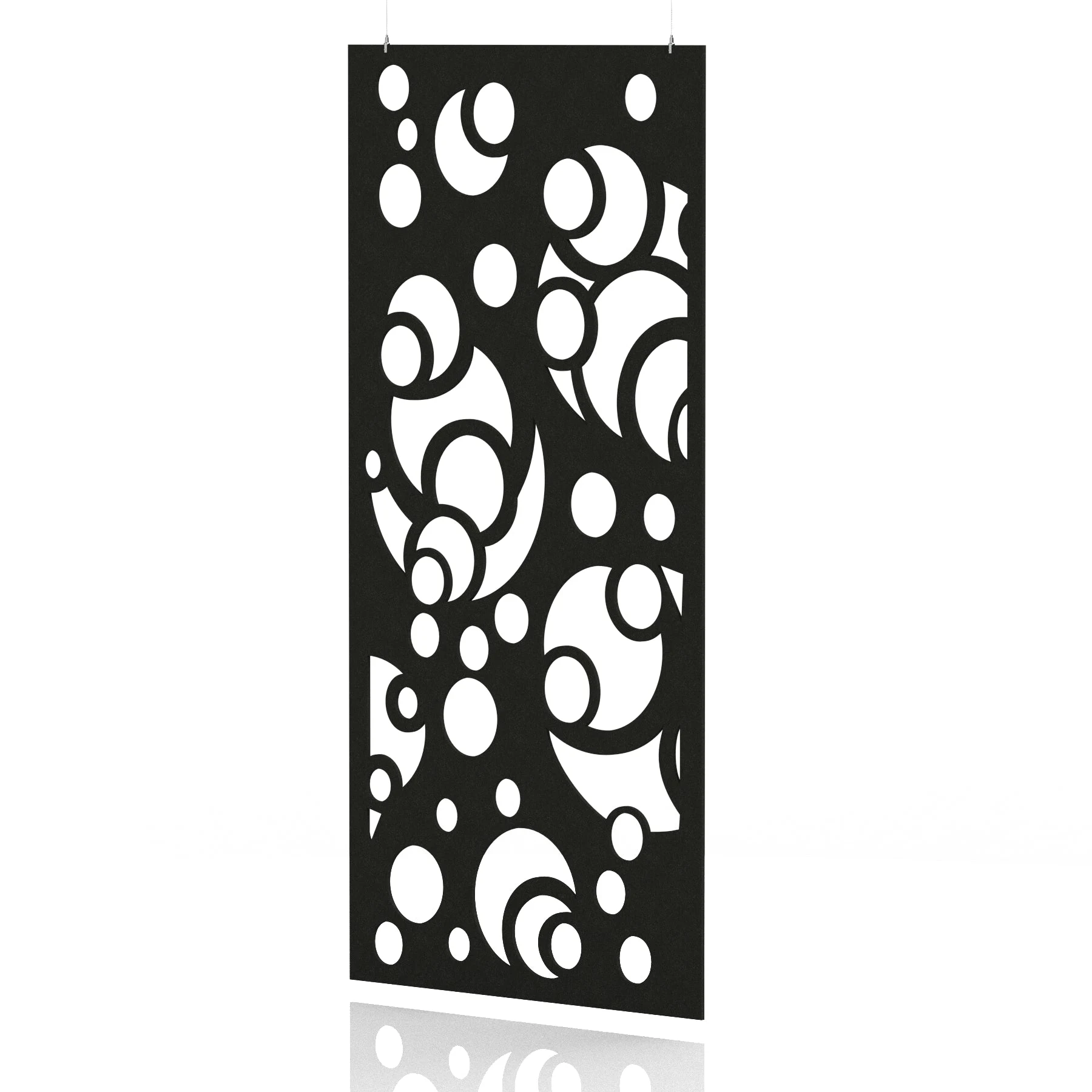 Sch! Patterned Acoustic Wall and Hanging Screen Panel