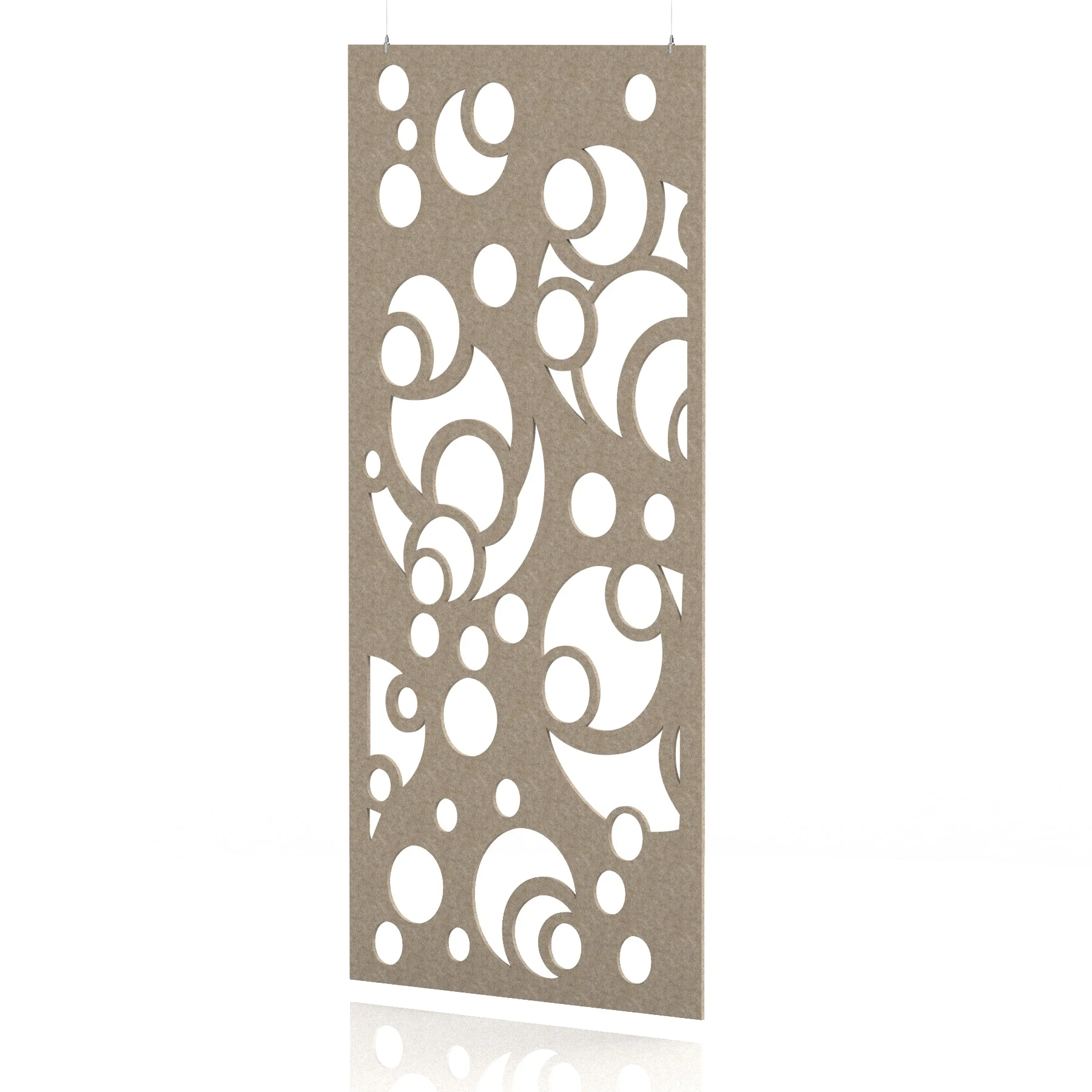 Sch! Patterned Acoustic Wall and Hanging Screen Panel
