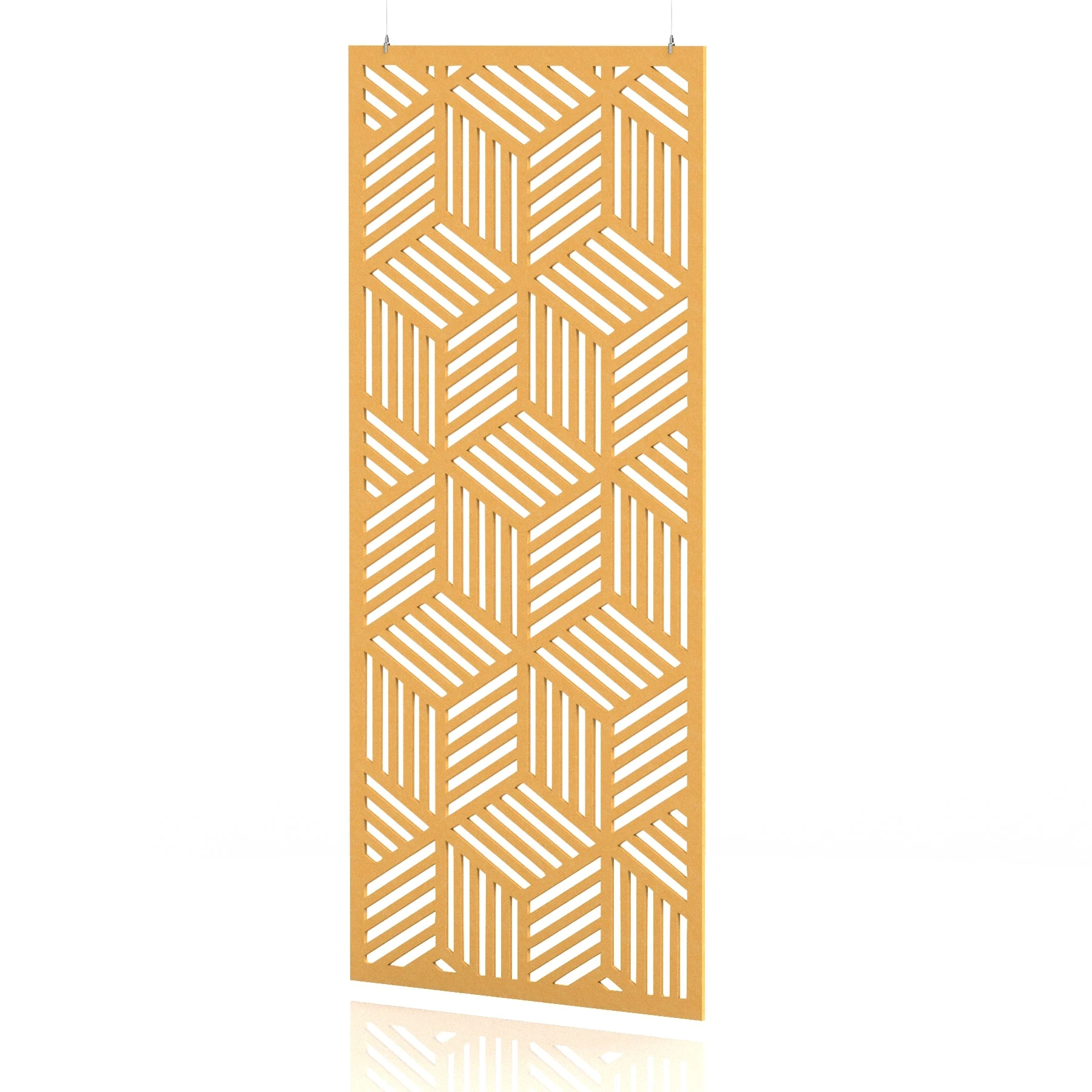 Sch! Patterned Acoustic Wall and Hanging Screen Panel
