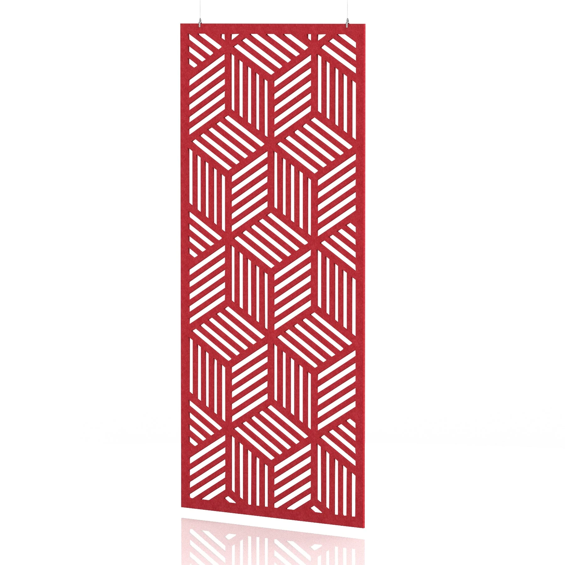 Sch! Patterned Acoustic Wall and Hanging Screen Panel