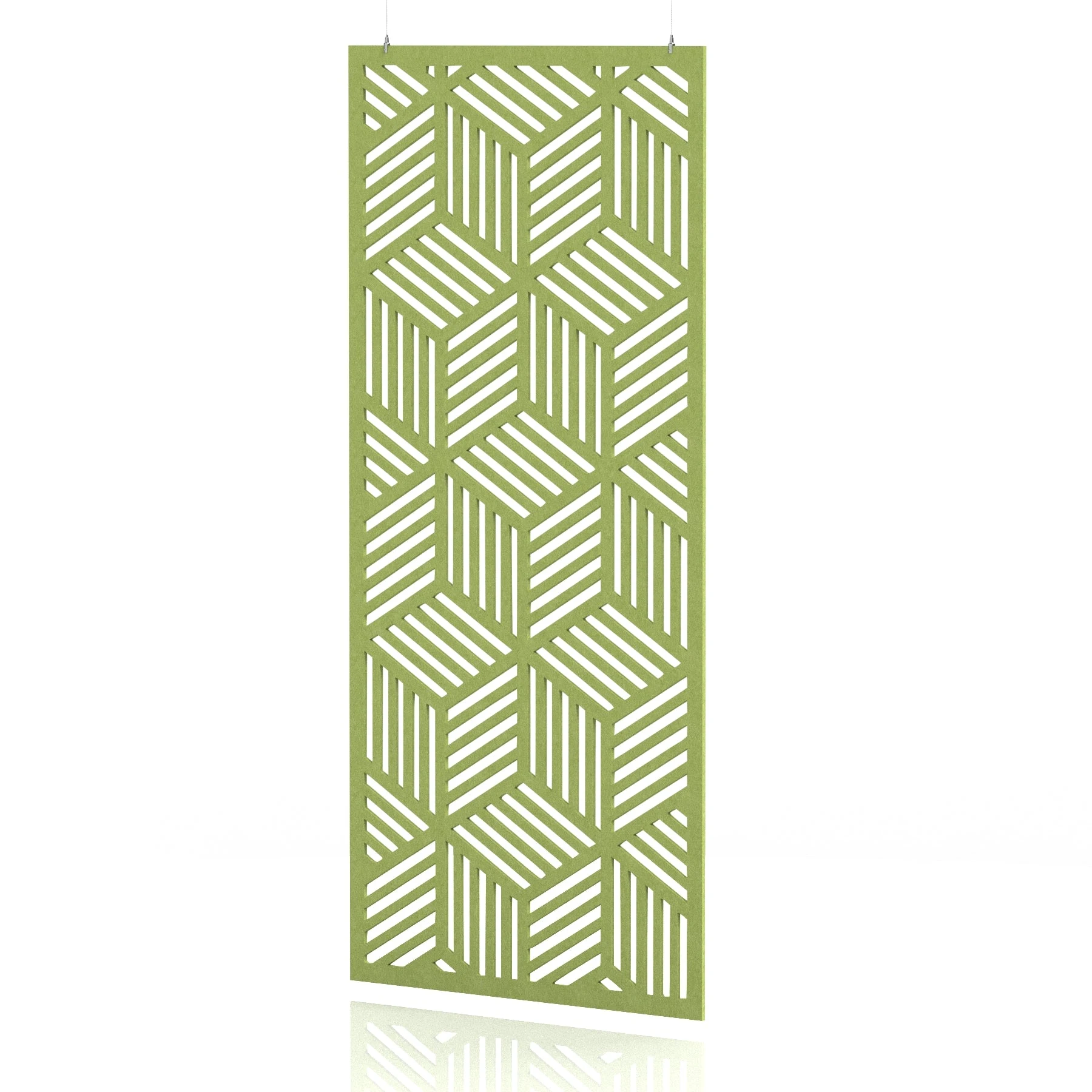 Sch! Patterned Acoustic Wall and Hanging Screen Panel