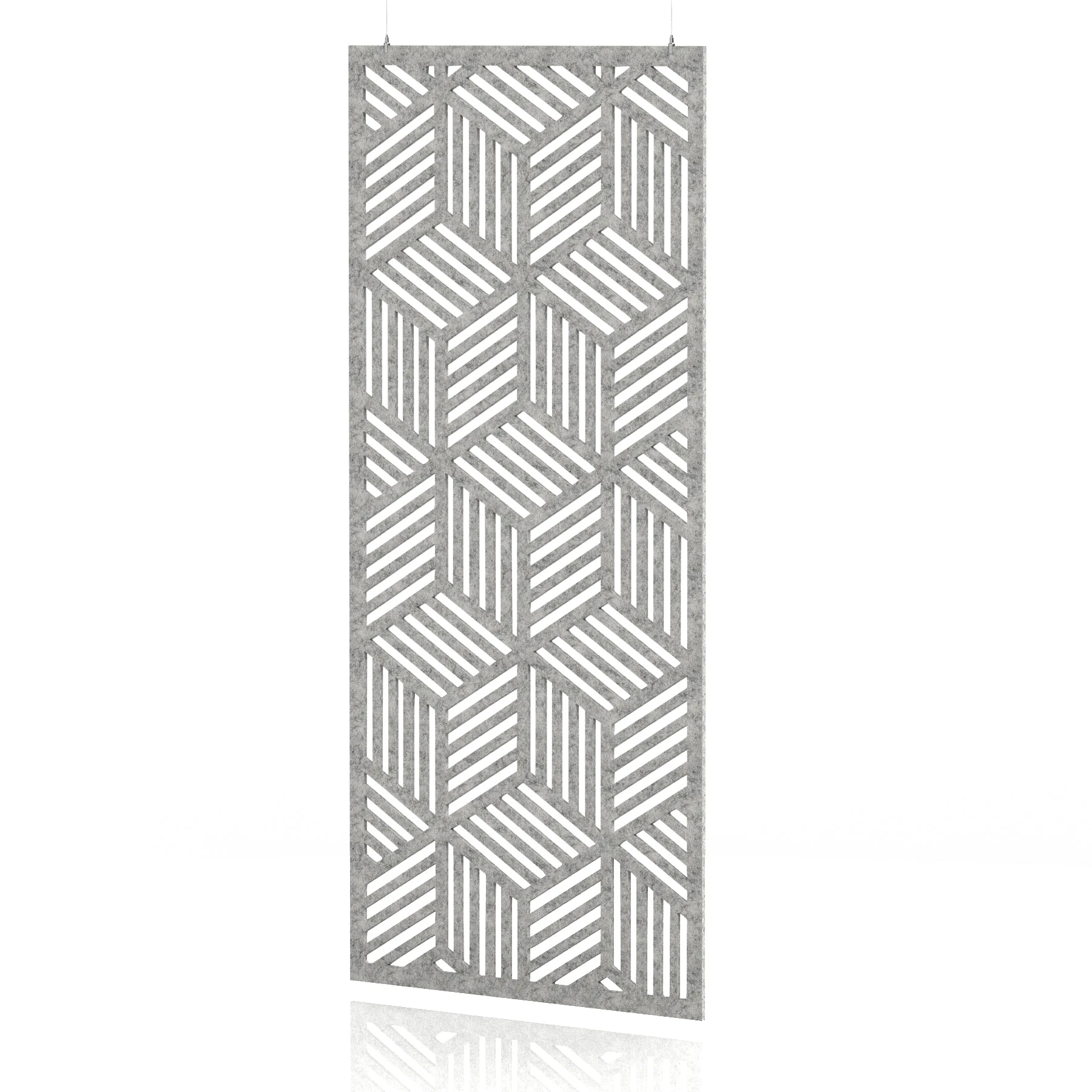 Sch! Patterned Acoustic Wall and Hanging Screen Panel