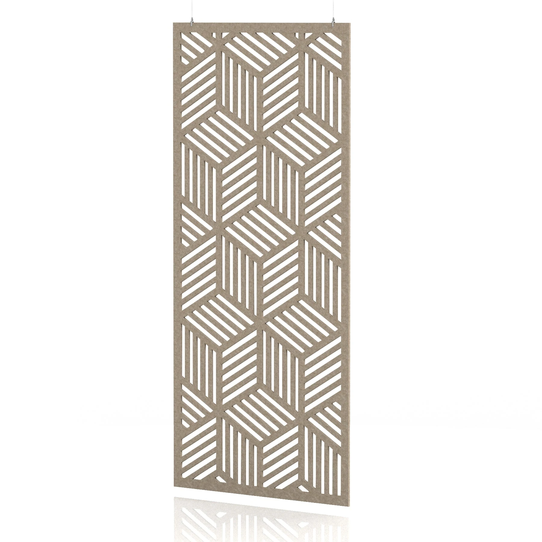 Sch! Patterned Acoustic Wall and Hanging Screen Panel