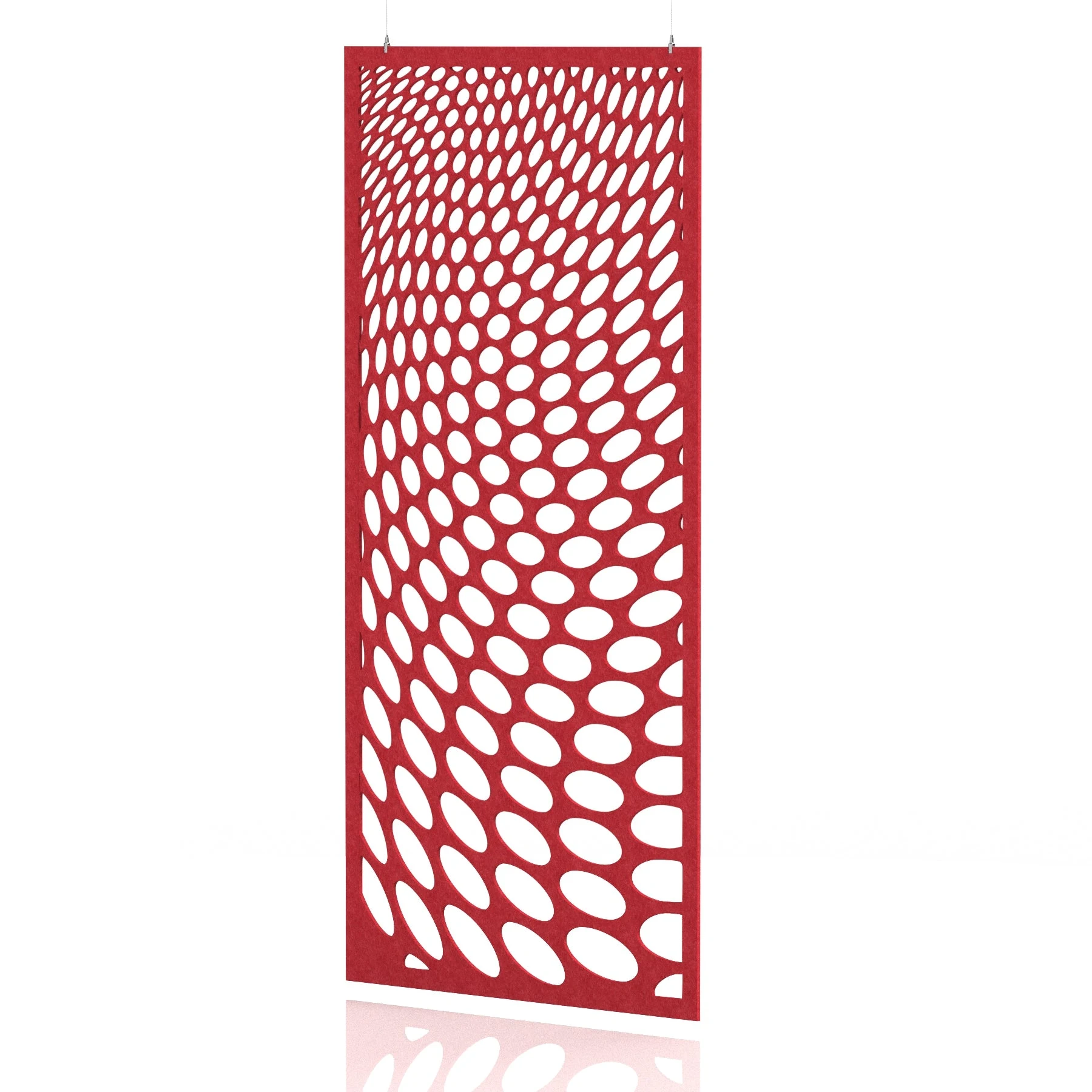 Sch! Patterned Acoustic Wall and Hanging Screen Panel