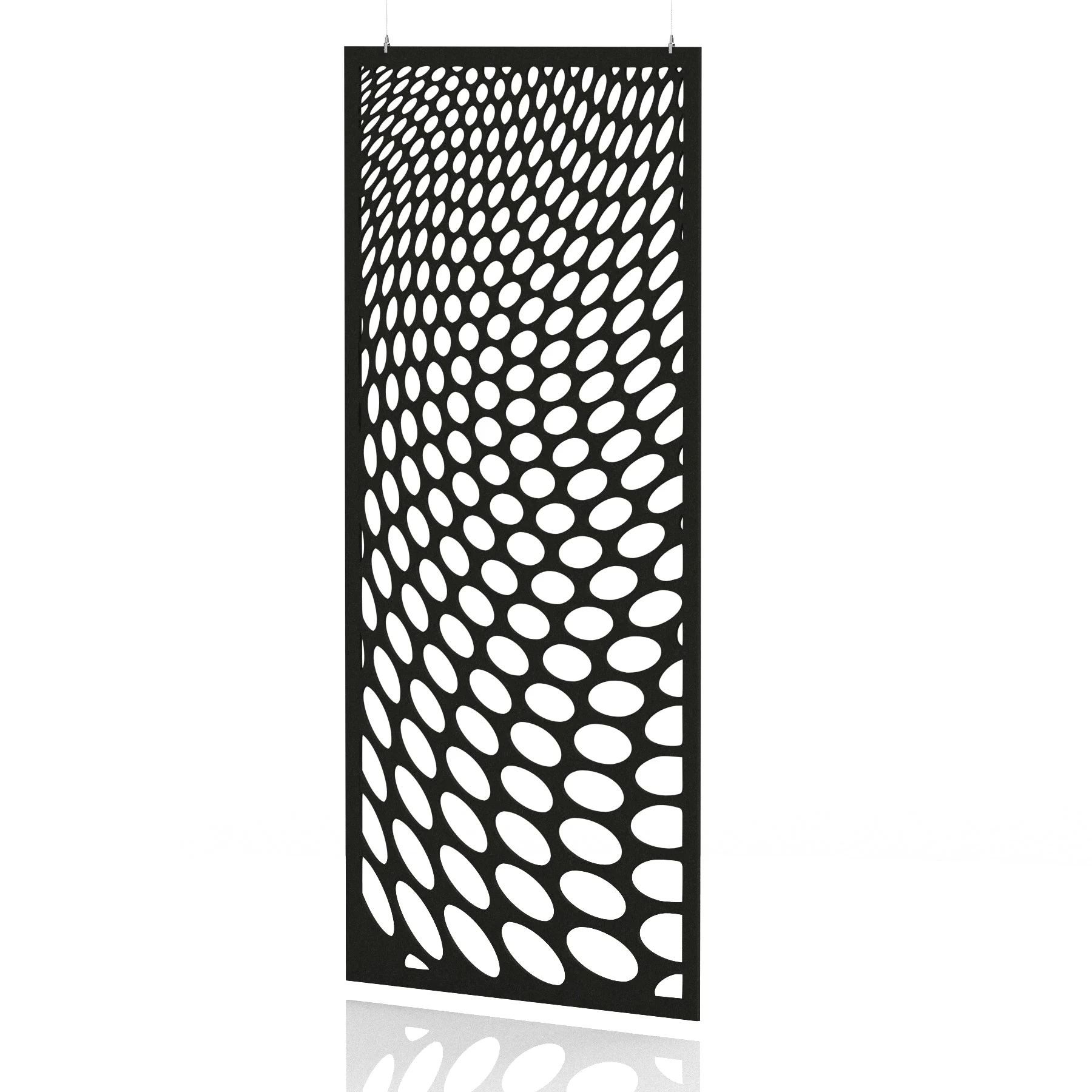 Sch! Patterned Acoustic Wall and Hanging Screen Panel