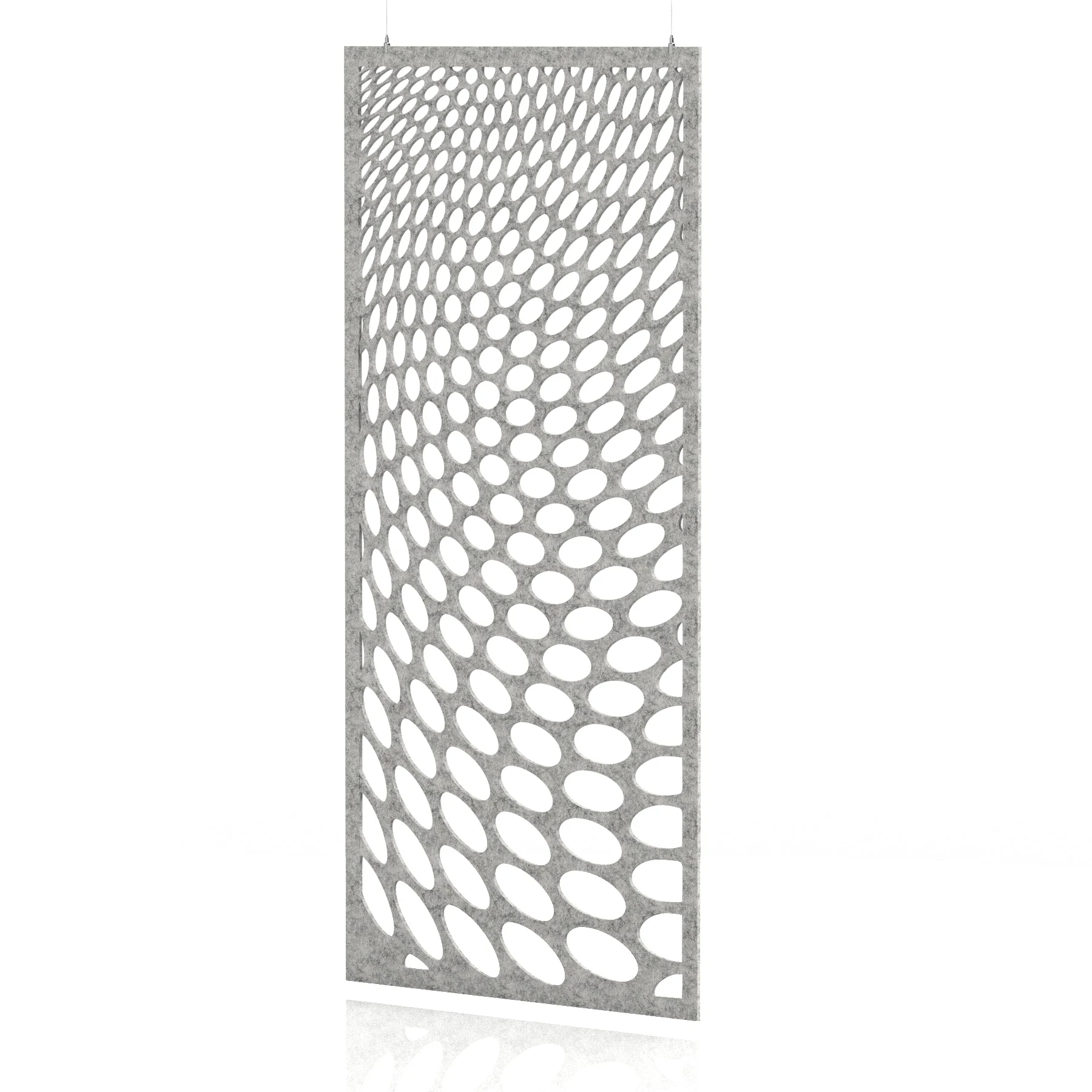Sch! Patterned Acoustic Wall and Hanging Screen Panel