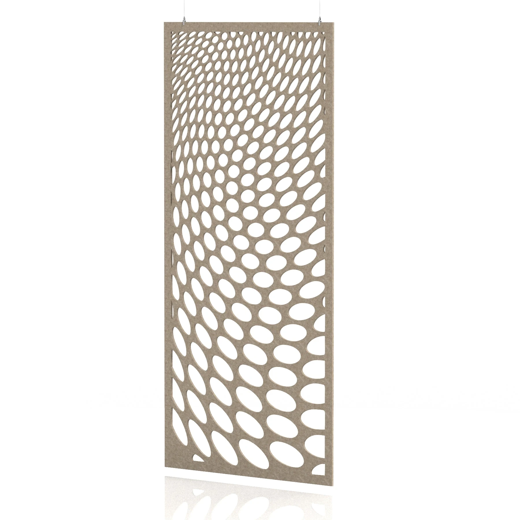 Sch! Patterned Acoustic Wall and Hanging Screen Panel