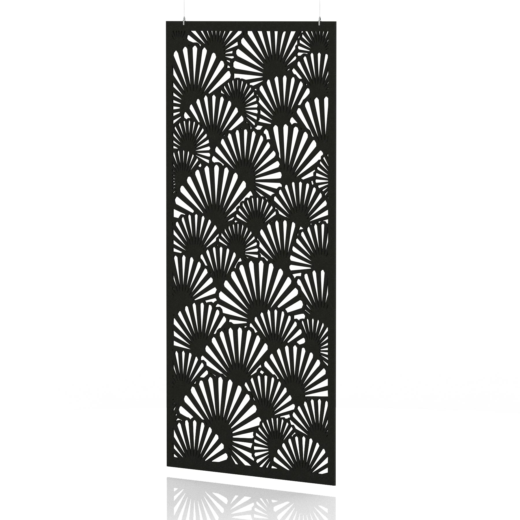 Sch! Patterned Acoustic Wall and Hanging Screen Panel