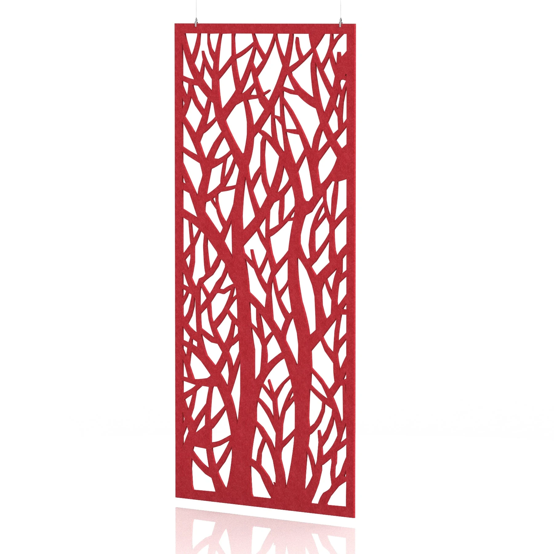 Sch! Patterned Acoustic Wall and Hanging Screen Panel