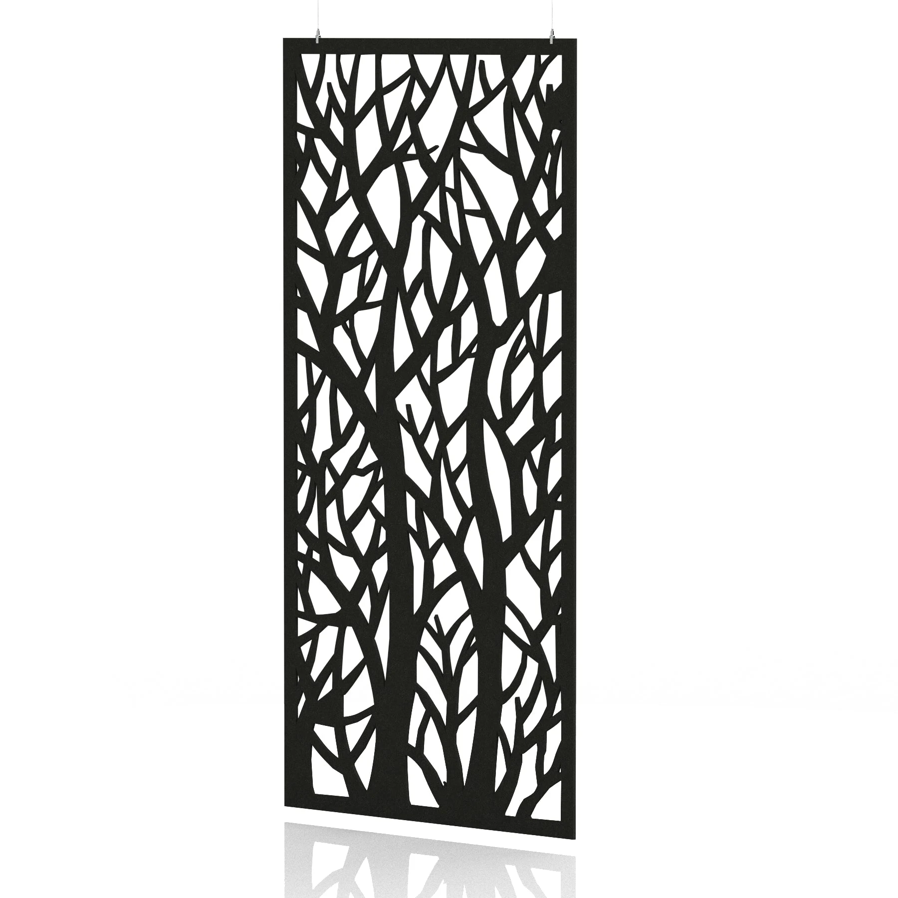 Sch! Patterned Acoustic Wall and Hanging Screen Panel