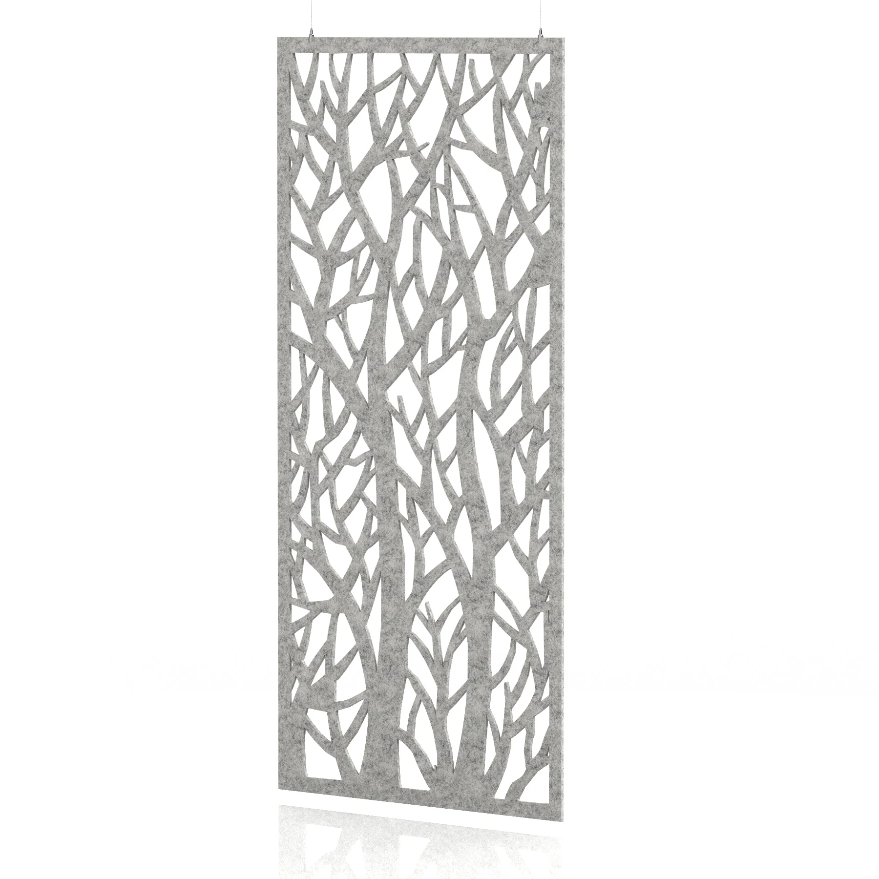 Sch! Patterned Acoustic Wall and Hanging Screen Panel