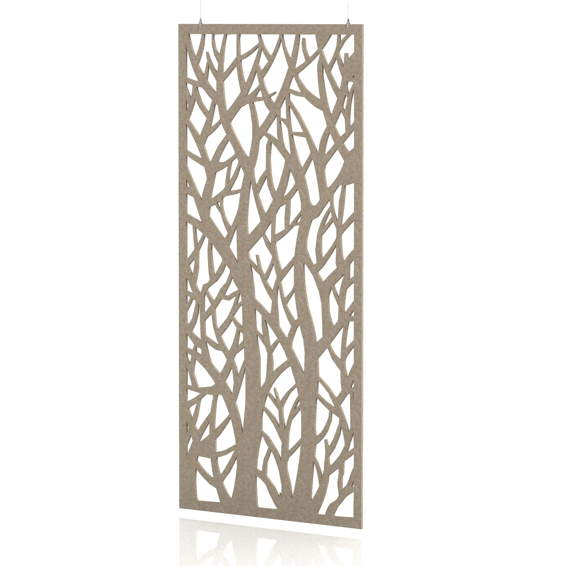 Sch! Patterned Acoustic Wall and Hanging Screen Panel