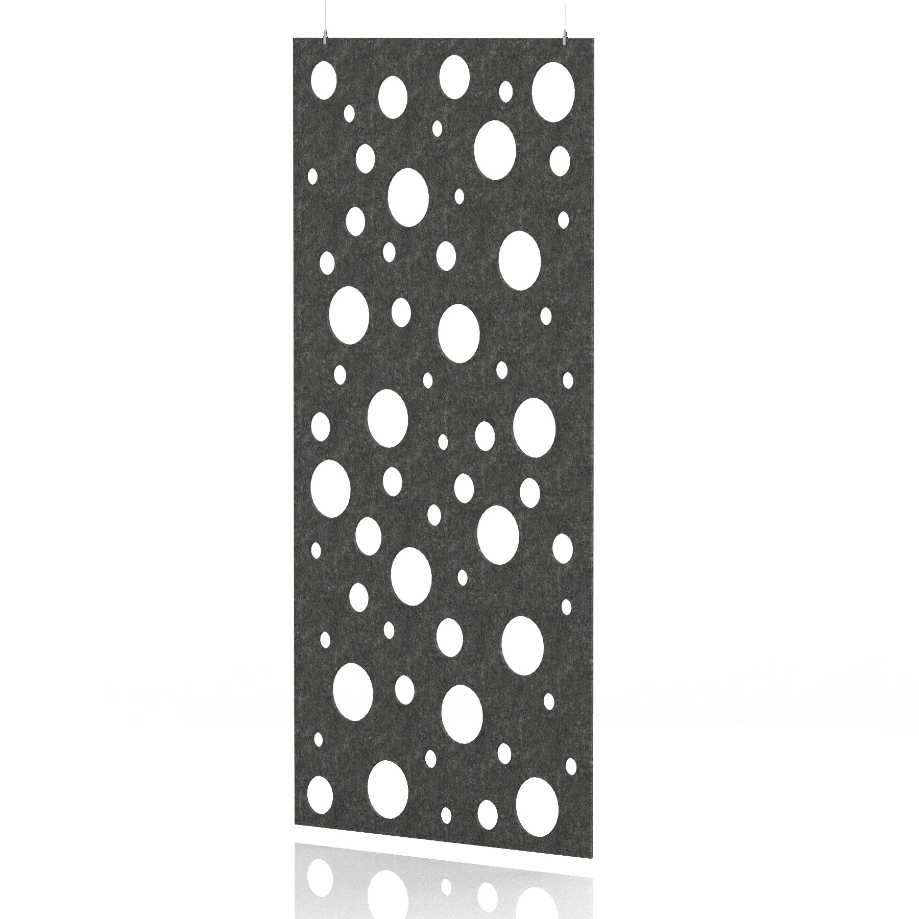 Sch! Patterned Acoustic Wall and Hanging Screen Panel