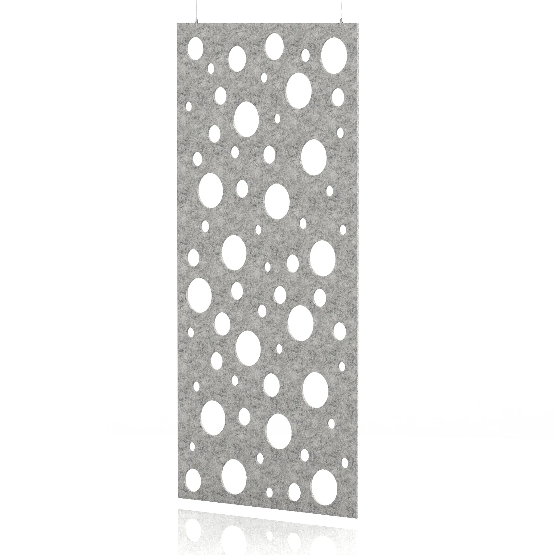Sch! Patterned Acoustic Wall and Hanging Screen Panel